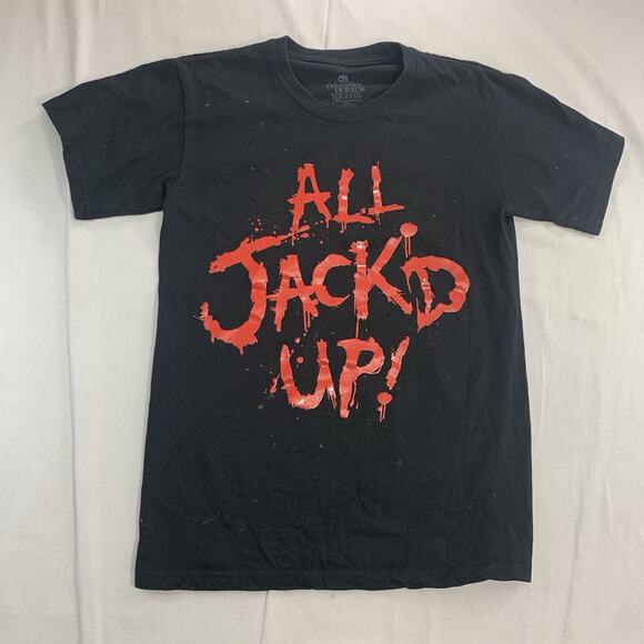Universal Studios 2015 Halloween Horror Nights 25 "All Jack’d Up" Shirt Sz Small - Picture 1 of 8